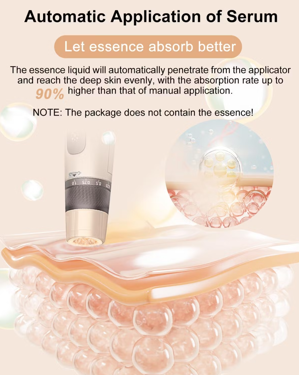 Dr. Pen Hydra Pen H5: 3-in-1 Microneedling Pen with EMS & Serum Infusion Gold