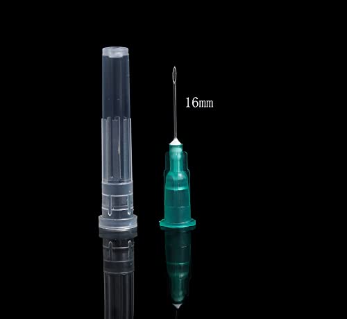 21G 16MM 25MM 32MM 38MM 50MM Sterile Needles 100pcs Stainless Steel Needles Individually Wrapped