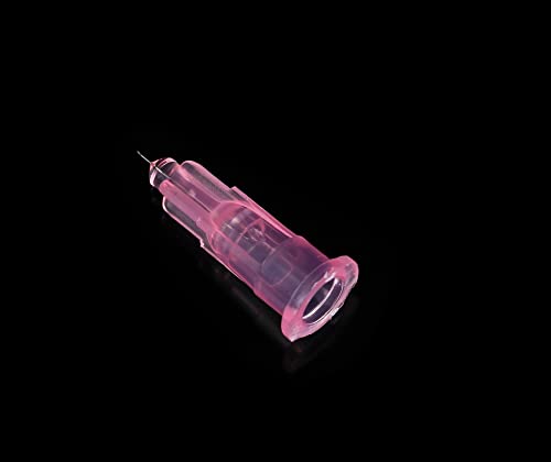 34G 4MM 1.5MM 2.5MM 6MM 8MM 13MM Needles 100PCS Thinner and Painless Injection Needles Sharp Pointed Needles Disposable Needle for Mesotherapy