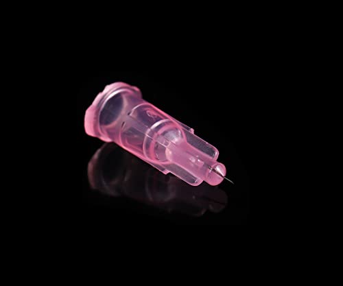 34G 4MM 1.5MM 2.5MM 6MM 8MM 13MM Needles 100PCS Thinner and Painless Injection Needles Sharp Pointed Needles Disposable Needle for Mesotherapy