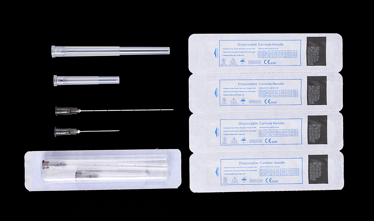 Cannula Needles Upgrade Packaging 50pcs/box Disposable Blunt Tip Needle14G 16G 18G 20G 21G 22G 23G 25G 27G 30G Uric Acid Facial Filling Nose