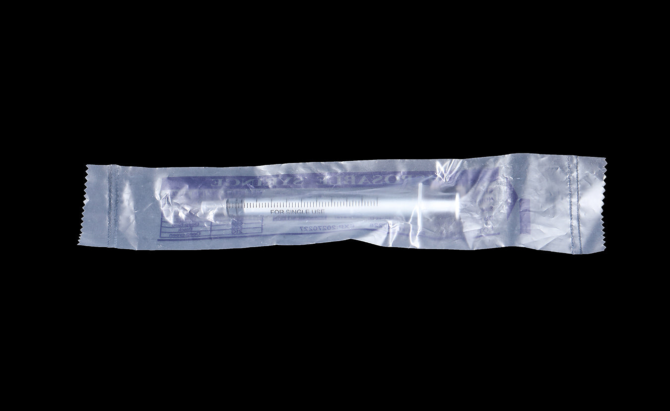 1ml/1cc Sterile Syringes For Medical, Laboratory, Daily Use Sterile Individually Packaged Not Include Needles