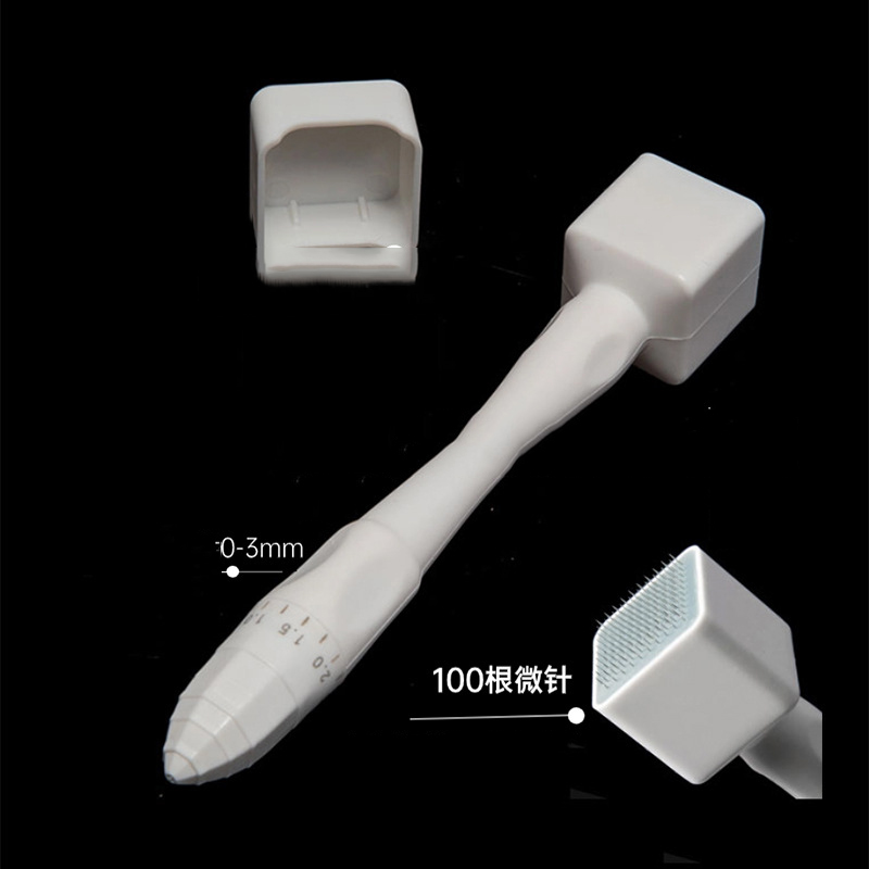 140A Needles Rodillo Stamp Adjustable Titanium Needle Length Rodillo Microagujas For Hair Loss Regrowth Scalp Tattoo T