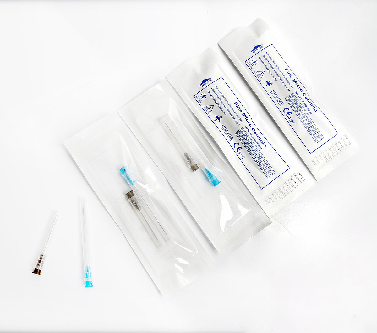 23G 50MM Cannula Needles 50pcs/box Disposable Blunt Tip Cannula Needle For Filler Injection