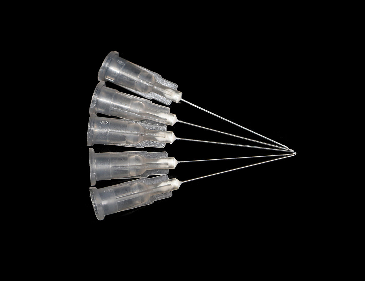 27G 38MM 100pcs Sterile Needles Sterile Needle Stainless Steel Injection Needle Individually Wrapped