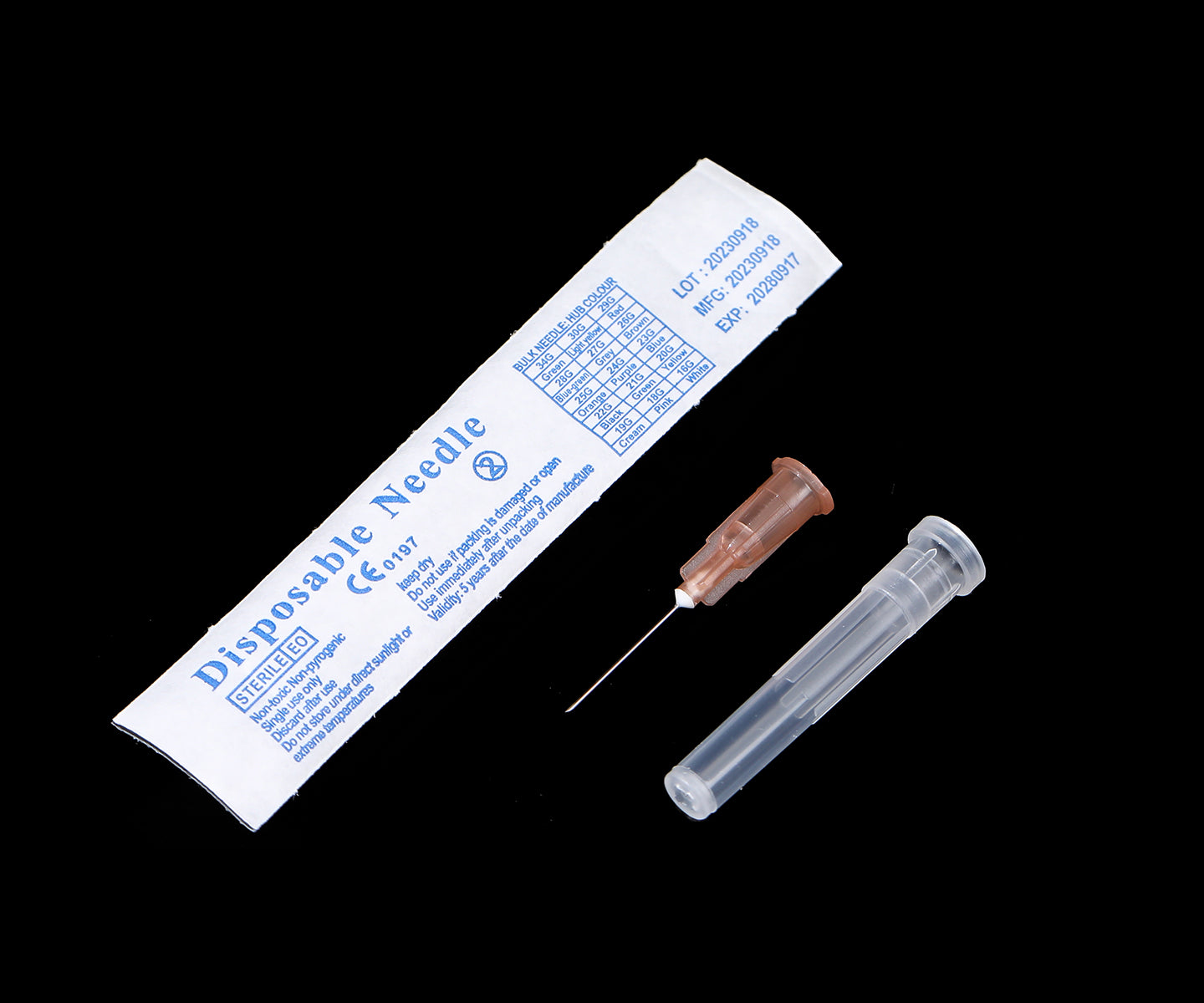 26G 13mm Sterile Needles 100pcs Sterile Needle Stainless Steel Injection Needle Individually Wrapped