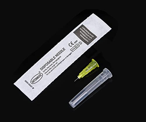 30G 4MM Sterile Needles 100pcs Injection Needles Sharp Pointed Needles Disposable Needle for Mesotherapy/Wrinkle removal/lipodissolve/Sculptra