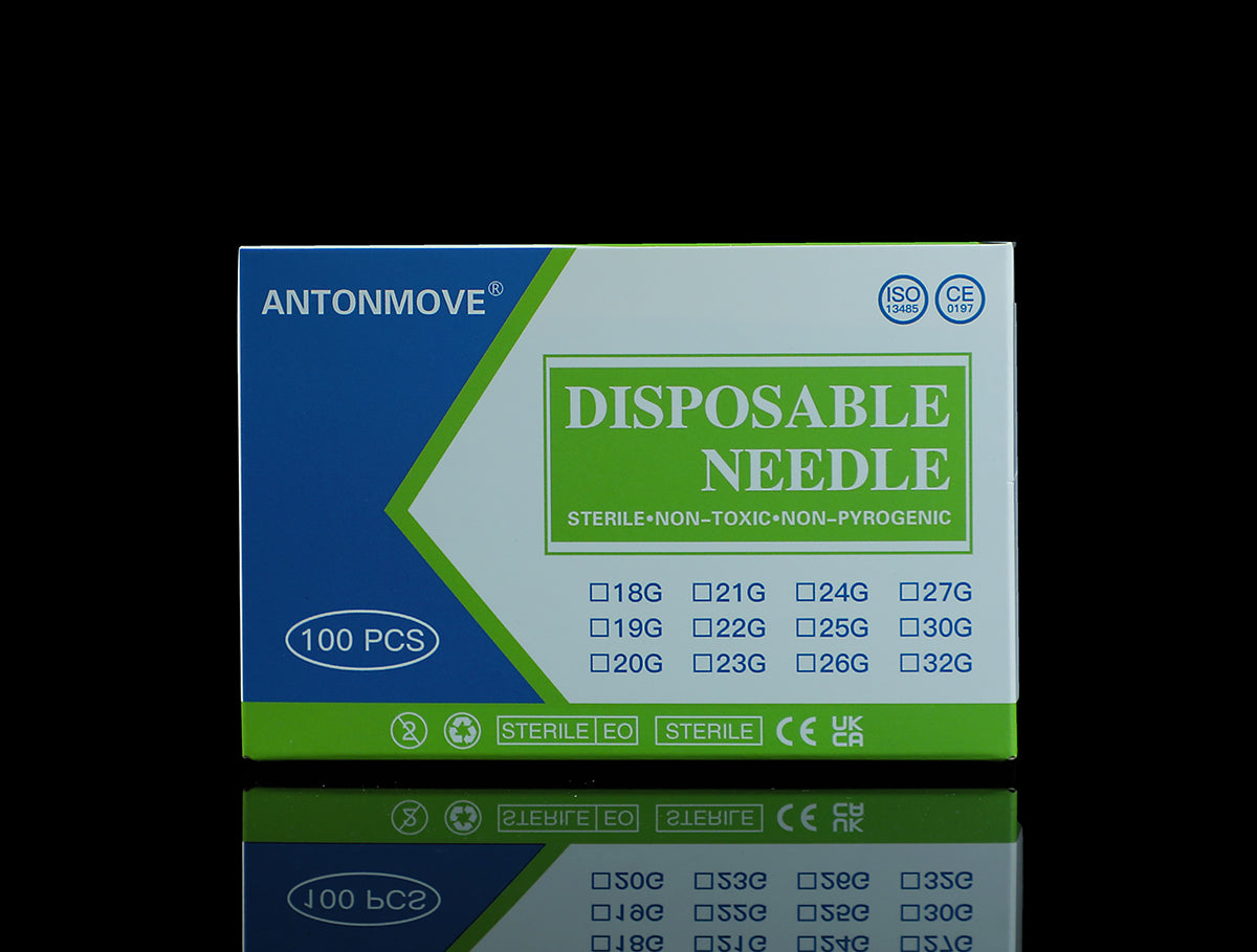 33G 6MM Needles Thinner and Painless Injection Needles Sharp Pointed Needles Disposable Needle for Mesotherapy/Wrinkle removal/lipodissolve/Sculptra Individually Wrapped