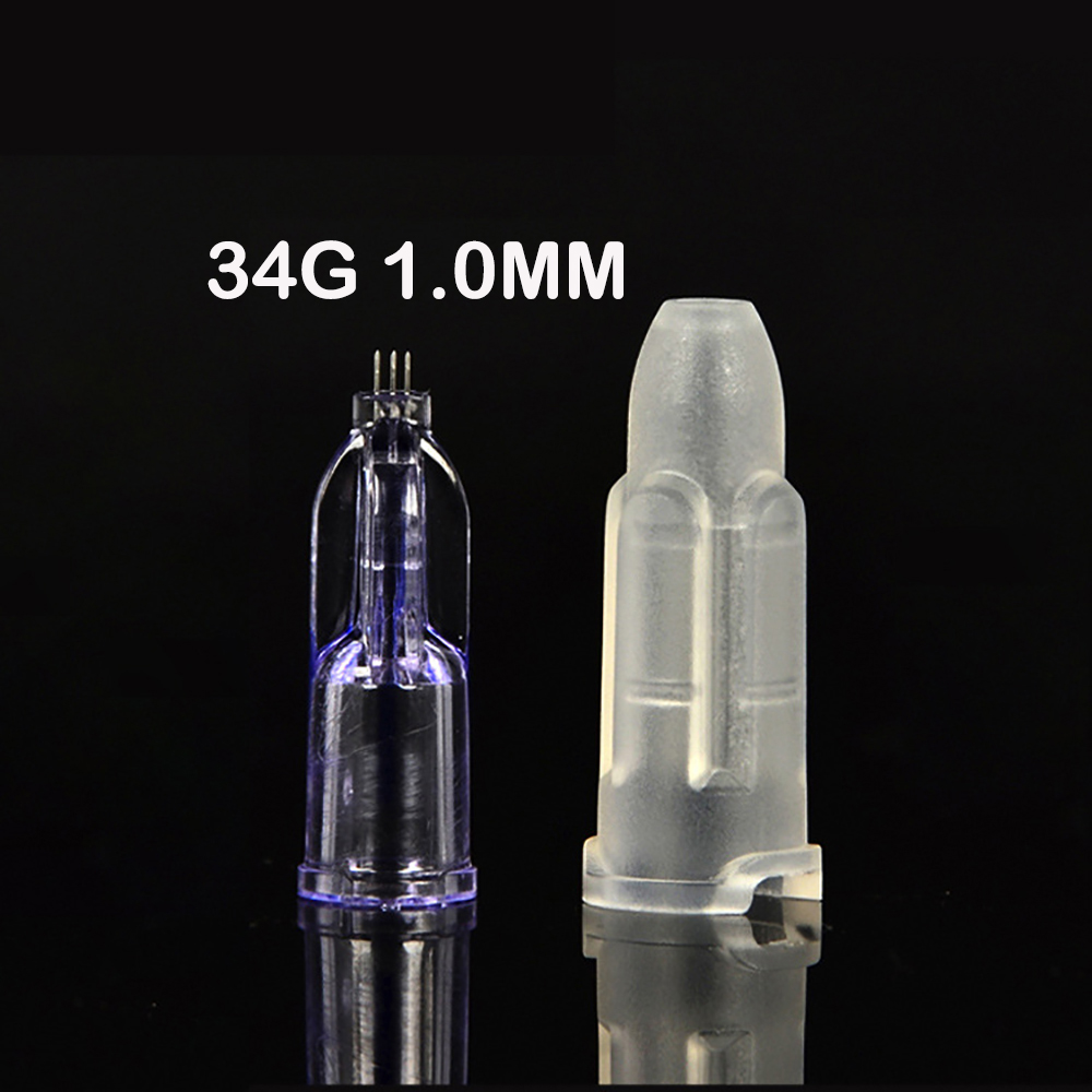 Nano soft Micronoodls Fillmed Hand Three Needles for Anti Aging Around Eyes and Neck Lines Skin Care Tool