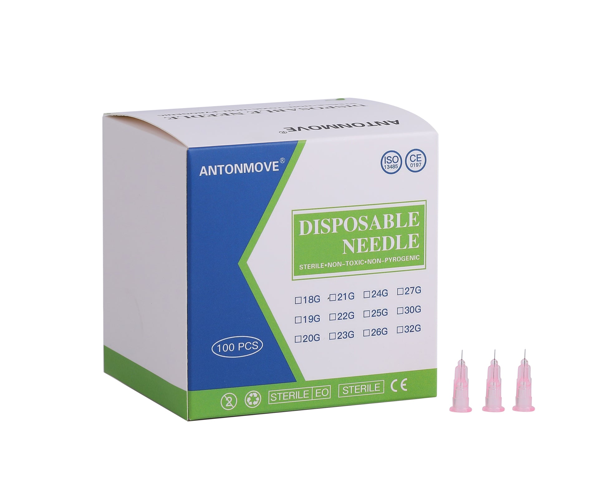 34G 4MM Sterile Needles Ultra-fine and Painless Injection Needle for Mesotherapy Individually Wrapped