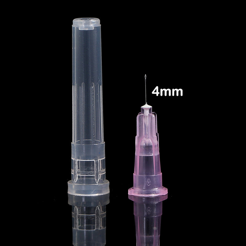 32G 4MM 13MM 6MM 8MM 2.5MM Sterile Needles 100pcs Thinner and Painless Injection Needles Sharp Pointed Needles Disposable Needle for Mesotherapy/Wrinkle removal/lipodissolve/Sculptra Individually Wrapped
