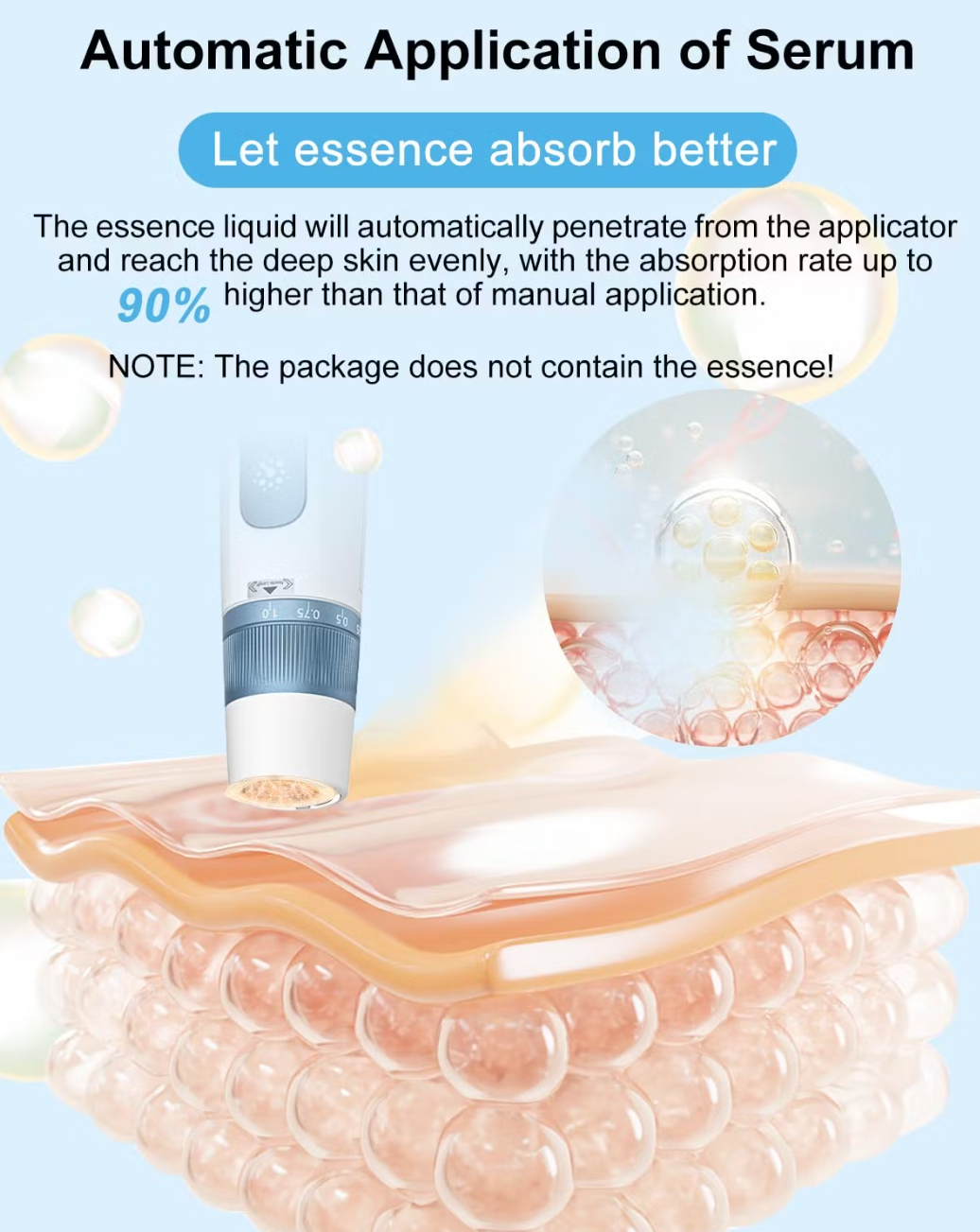 Dr. Pen Hydra Pen H5: 3-in-1 Microneedling Pen with EMS & Serum Infusion White