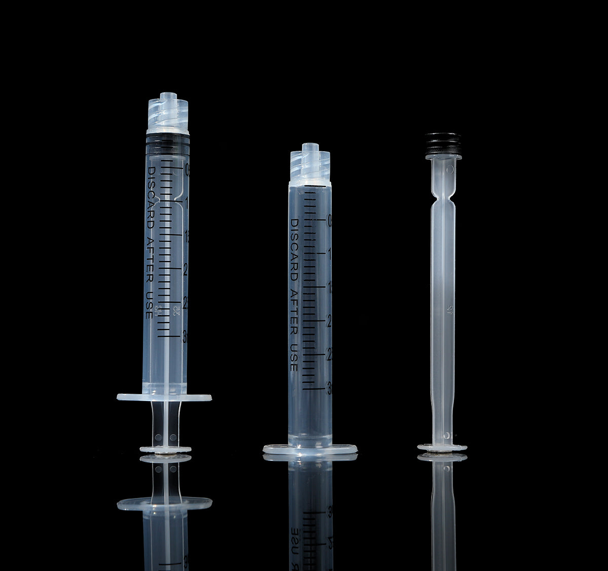 3ml/3cc Syringes Luer Lock Syringes Plastic Disposable Injector Syringe Sterile Individually Packaged Not Include Needles