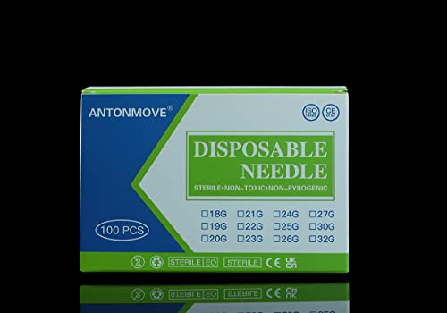 31G 4MM 6MM 8MM 13MM Sterile Needles 100pcs Sterile Needle Stainless Steel Injection Needle Individually Wrapped