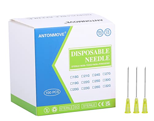 20G 25MM 32MM 38MM Sterile Needles 100pcs Injection Needle Individually Wrapped - ANTONMOVE