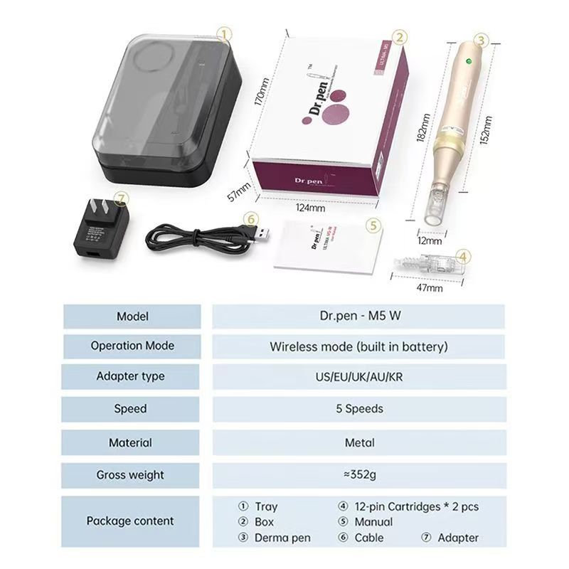 Dr. Pen Ultima M5 Professional Microneedling Instrument Kit