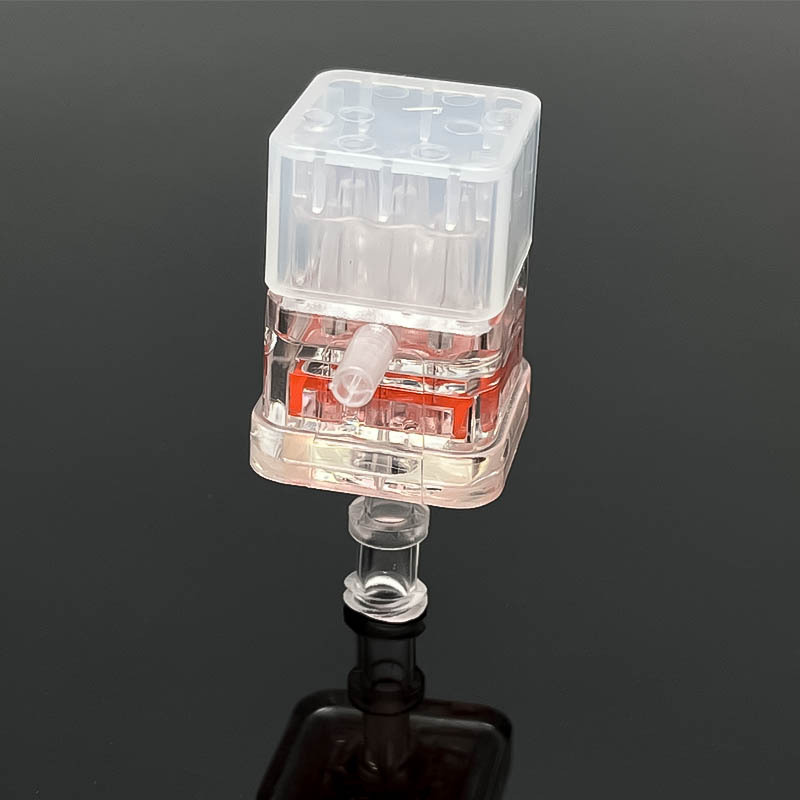 33G1.5MM Water Light Hand Negative Pressure Microneedle Adjustable Negative Pressure Nine Needle Sterilized Silicone Pad Leak Proof Demasa Sterile Needle Medical Consumables