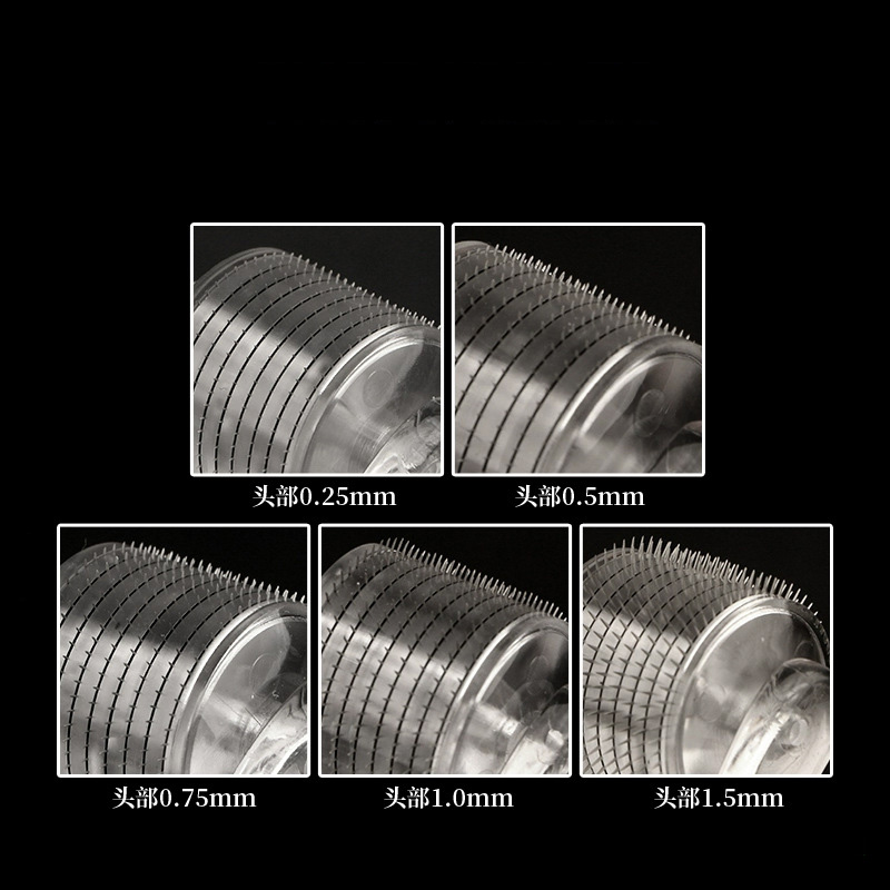 Disposable Sterile 540 Micro Needle Roller for Facial Skin Care | Medical Grade Derma Roller Instrument | Microneedling Therapy Tool