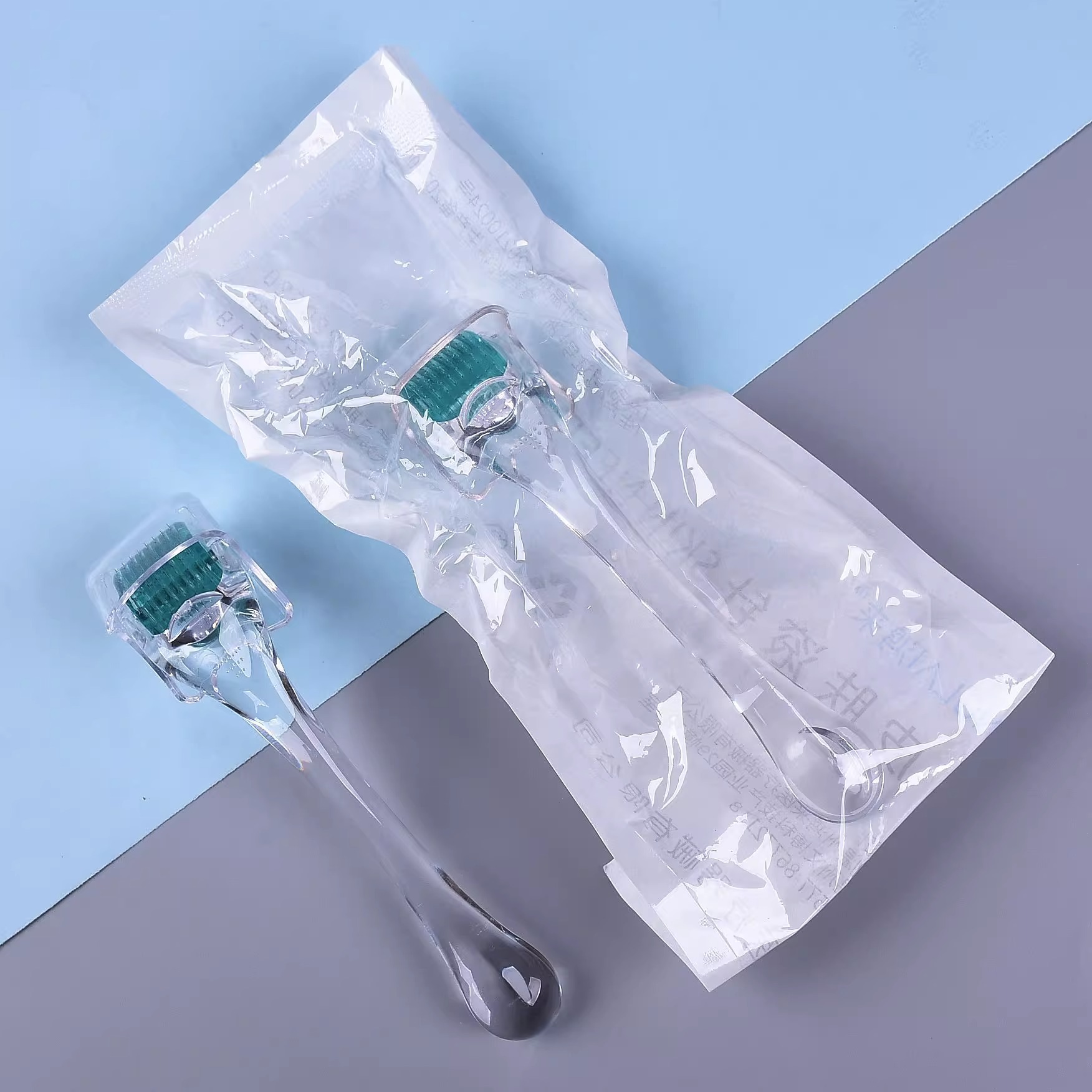 Disposable Sterile 540 Micro Needle Roller for Facial Skin Care | Medical Grade Derma Roller Instrument | Microneedling Therapy Tool