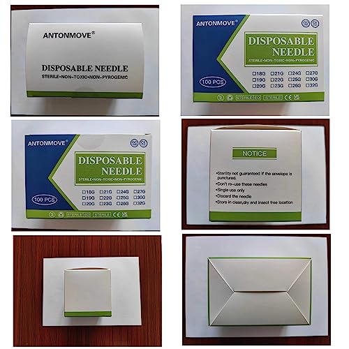 31G 4MM 6MM 8MM 13MM Sterile Needles 100pcs Sterile Needle Stainless Steel Injection Needle Individually Wrapped