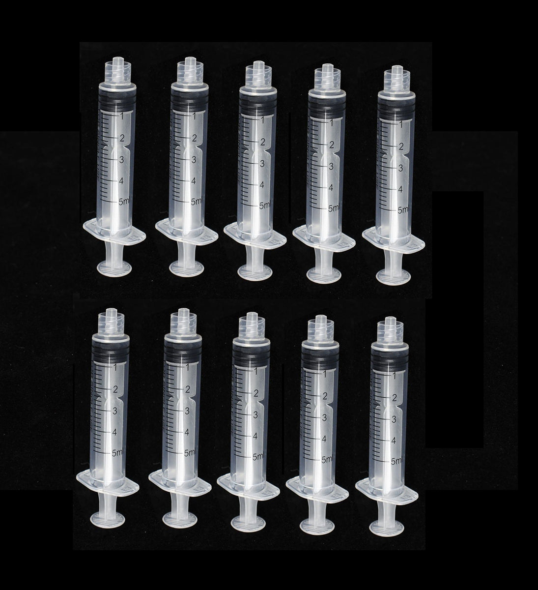 5ml/5cc Sterile Syringes Plastic Disposable Injector Syringe Luer Lock Syringes Individually Packaged