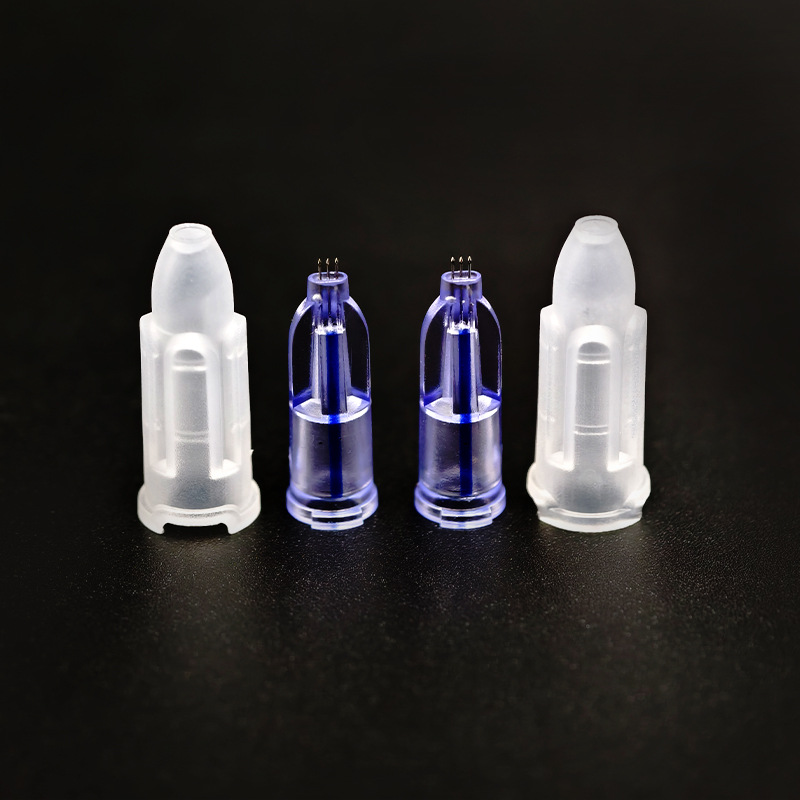 3 Pin Needles Nanosoft Microneedles 34G 0.6MM 0.8MM 1.0MM 1.2MM 1.5MM Fillmed Hand for Anti Aging Around Eyes and Neck Lines Skin Care Tool