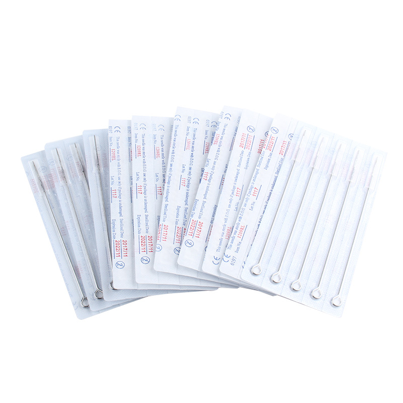 Stainless Steel Disposable Tattoo Needle Sterilization Coloring Permanent Makeup RL RS M1 RM for Body Art