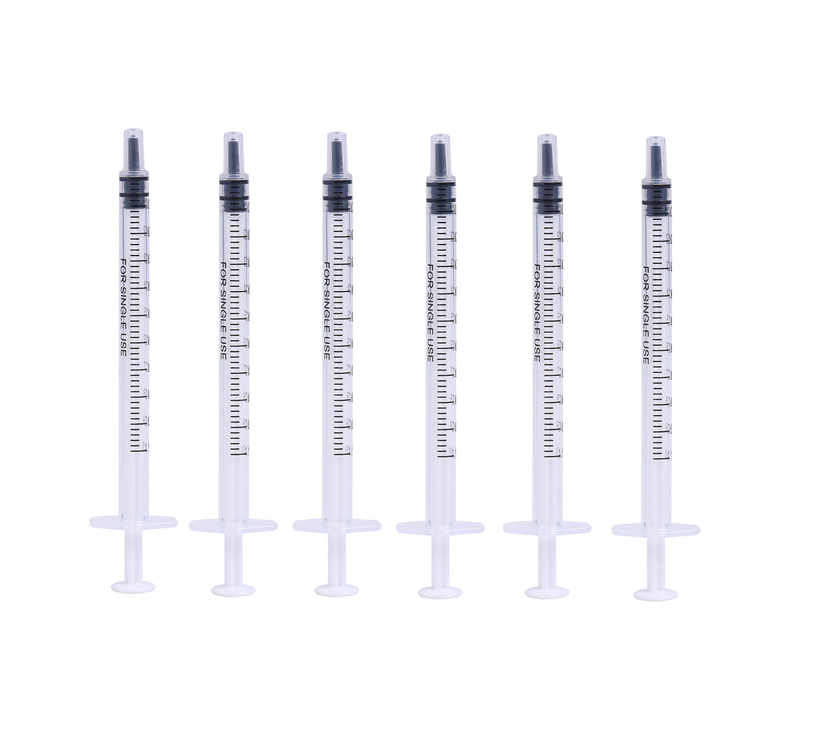 1ml/1cc Sterile Syringes For Medical, Laboratory, Daily Use Sterile Individually Packaged Not Include Needles