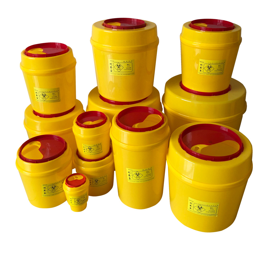 1L/5L Needles Disposal Collect Box Tattoo Waste Needles Cartridge Sharps Blades Accessories Disposal Trash Collection Bucket