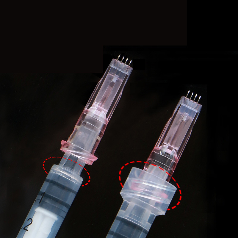 4 Nanosoft Microneedles 34G 1.2mm1.5mm Fillmed Hand four Needles for Anti Aging Around Eyes and Neck Lines Skin Care Tool Parts