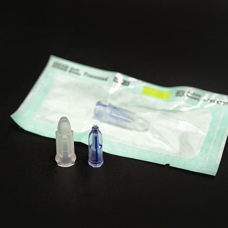 3 Pin Needles Nanosoft Microneedles 34G 0.6MM 0.8MM 1.0MM 1.2MM 1.5MM Fillmed Hand for Anti Aging Around Eyes and Neck Lines Skin Care Tool