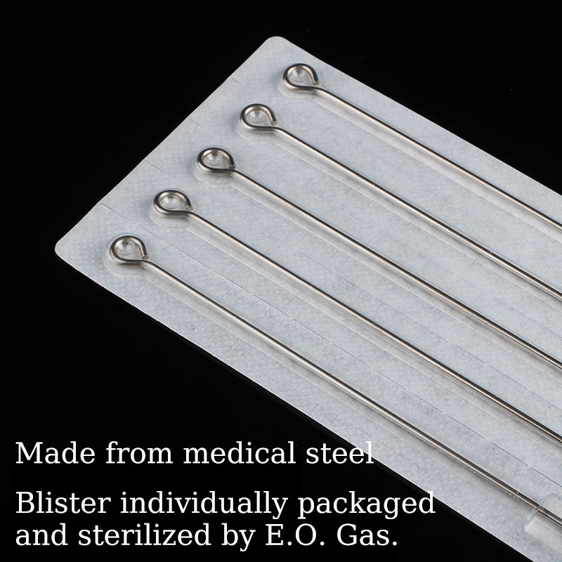 Stainless Steel Disposable Tattoo Needle Sterilization Coloring Permanent Makeup RL RS M1 RM for Body Art