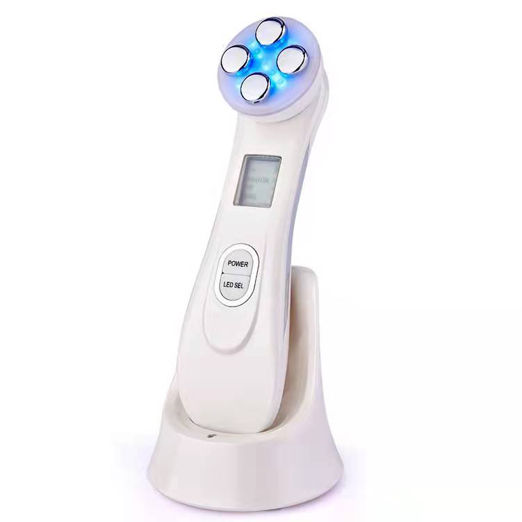 5 Colors RF Radio Frequency Facial LED Photon Beauty Device Face Wrinkle Removal Lifting Tighten Skin Care Machine