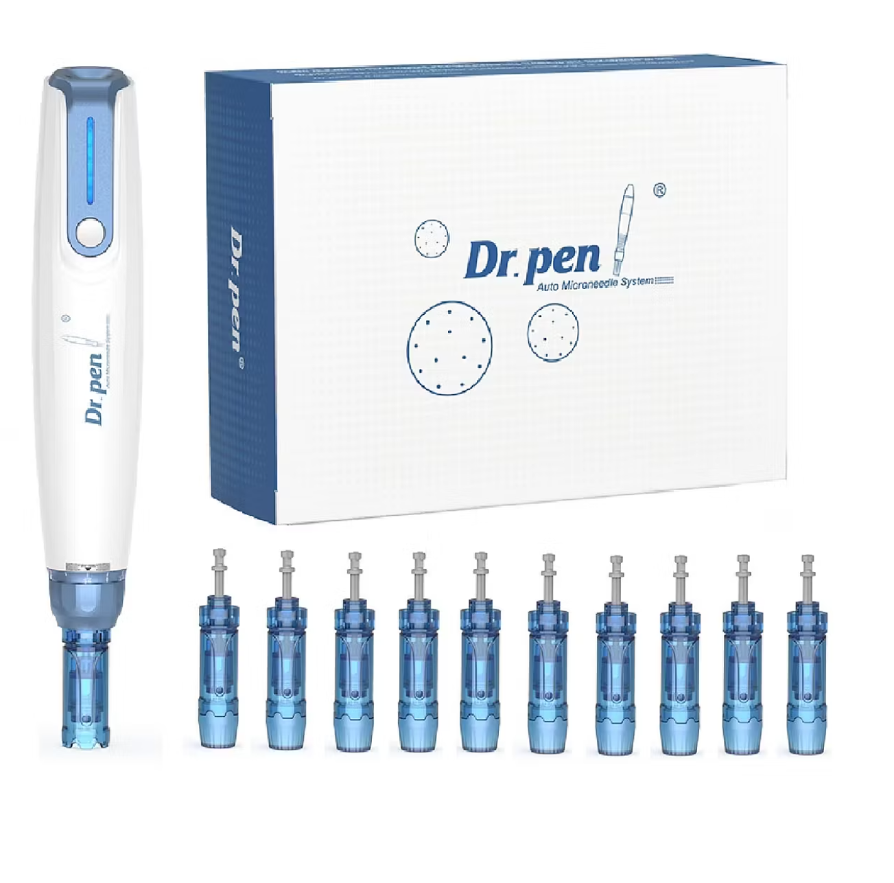 Dr. Pen A9 Microneedling Pen, Professional 6-Speed Derma Stamp for Face & Hair