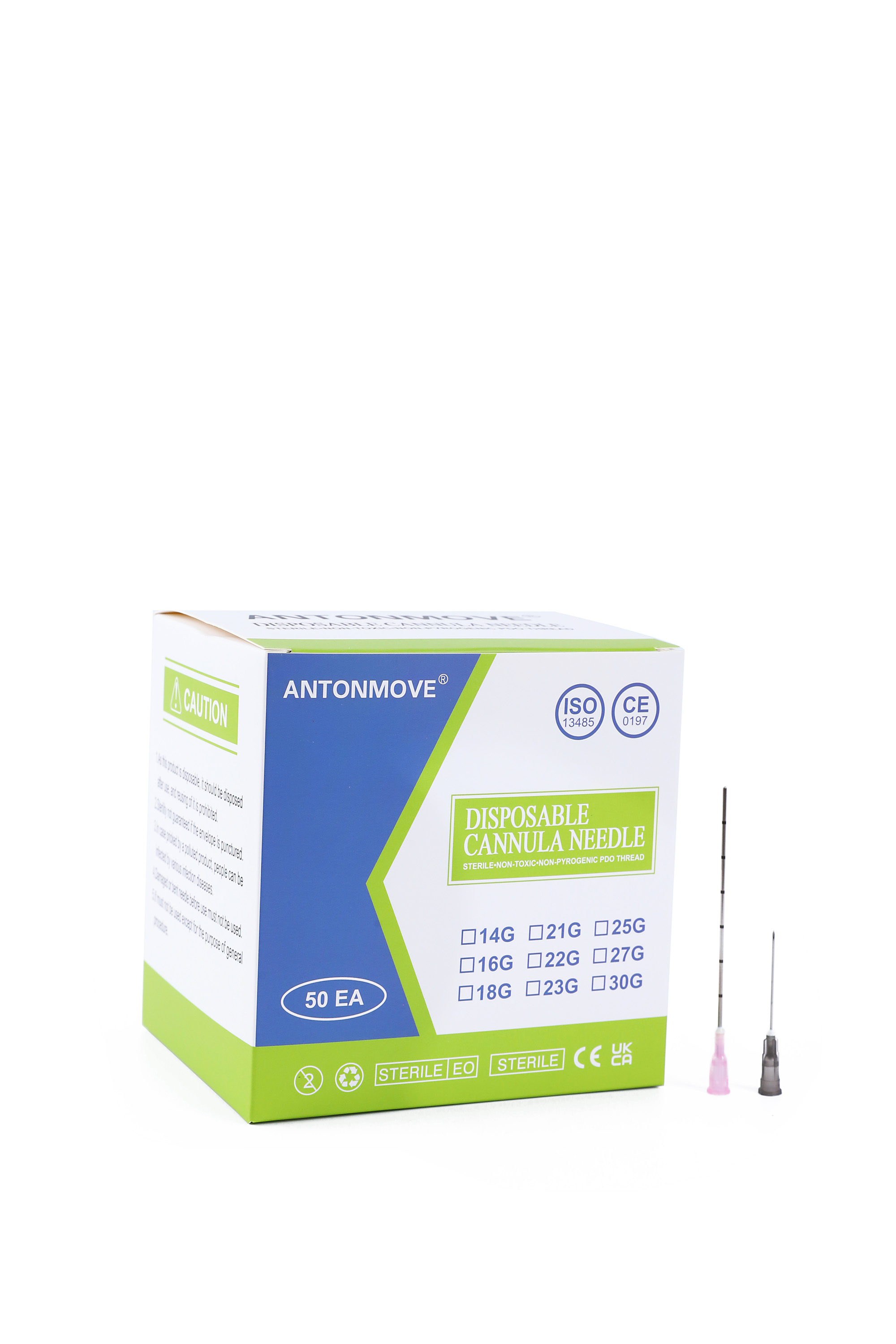 50packs/box high quality Injectable blunt tip needle 18g50mm 18g70mm for filler blunt tip micro cannula Tool Parts