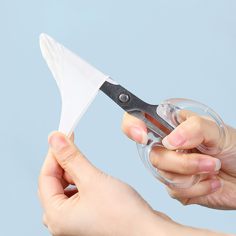 Disposable Finger Cover Natural Rubber Gloves Non-slip Latex Finger Cradles Protective Gloves Non-toxic Nail Tool