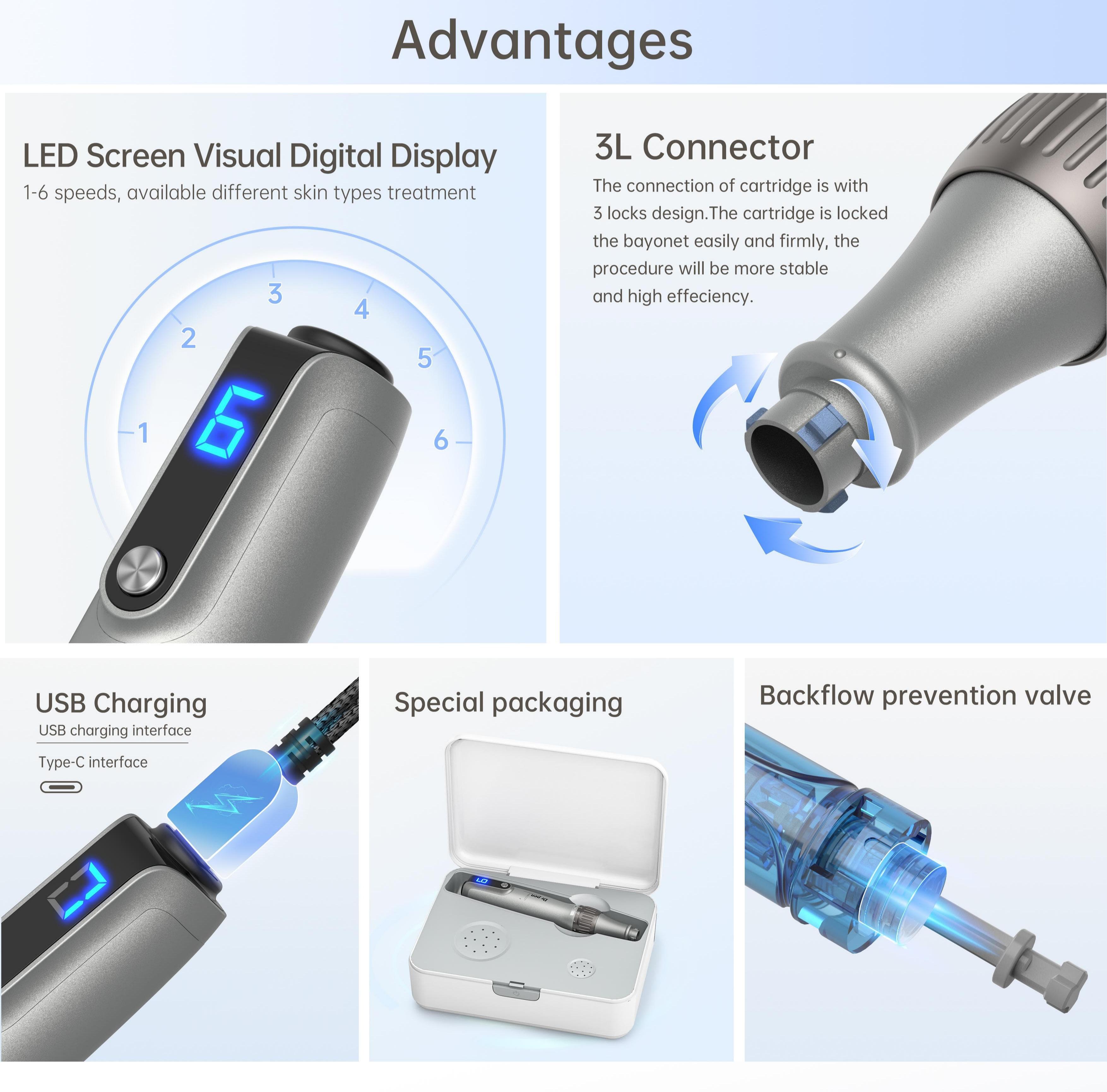 Dr pen Microneedling pen M8S for Home Use