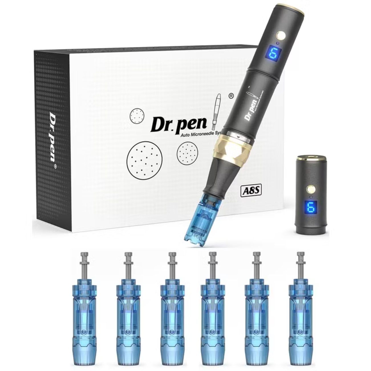 Dr. Pen A8S Professional Wireless Microneedling Device for Face & Body