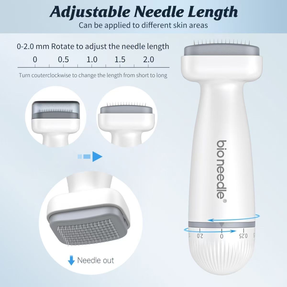 Bio Needle 120 Adjustable Microneedle Stamp