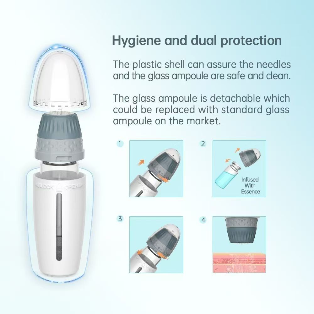 Bio Needle H24 Adjustable Microneedle Serum Applicator