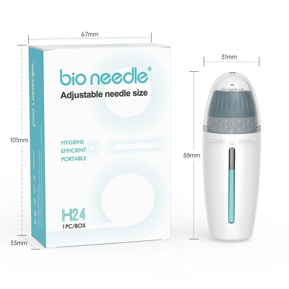 Bio Needle H24 Adjustable Microneedle Serum Applicator