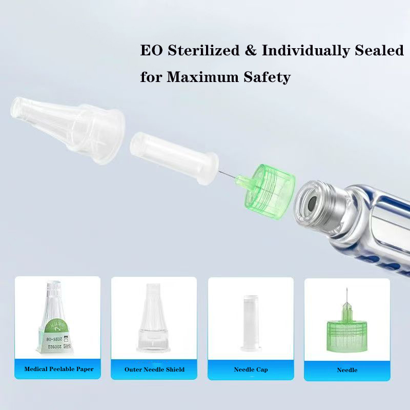 Universal Insulin Pen Needles 4mm 5mm 6mm 8mm - 31G 32G 33G 34G for Most Pens