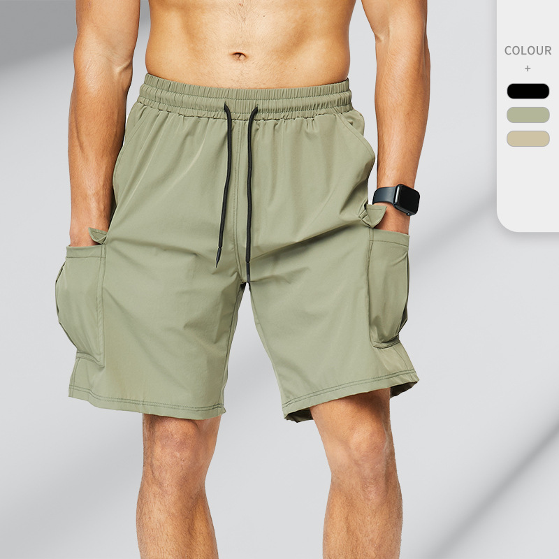 Men's Casual Athletic Mid-Length Shorts for Running, Training, and Fitness