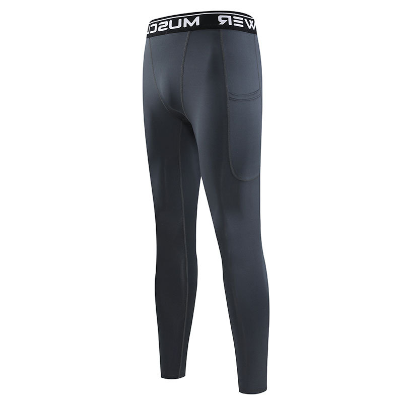 Men's Compression Pants with Built-In Pockets