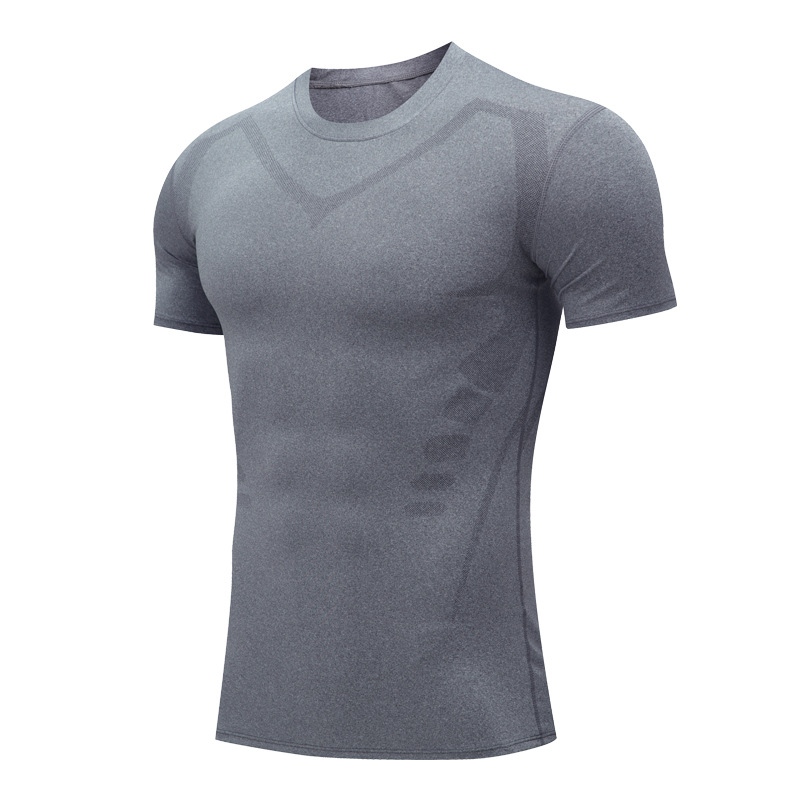 Men's Long Sleeve Compression Shirt, Ideal for Gym, Running, and Basketball Base Layer