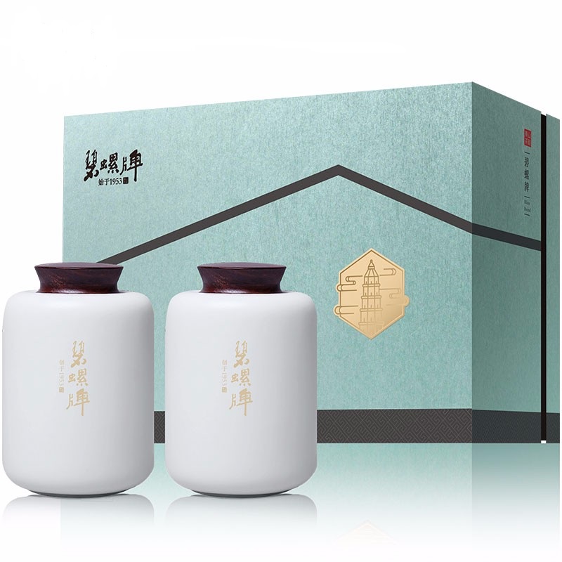 2024 Biluochun green tea Suzhou Mingqian premium tea gift box 200g