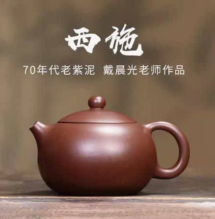 Yixing purely handmade Zisha teapots, single pot, Xishi teapot 220cc
