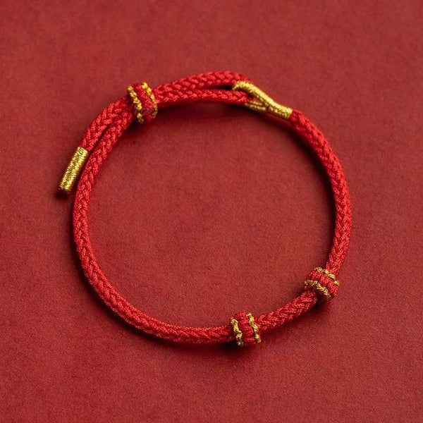 BlessingGiver Handmade Braided Red String Lucky Couple DIY Kit Bracelet BlessingGiver