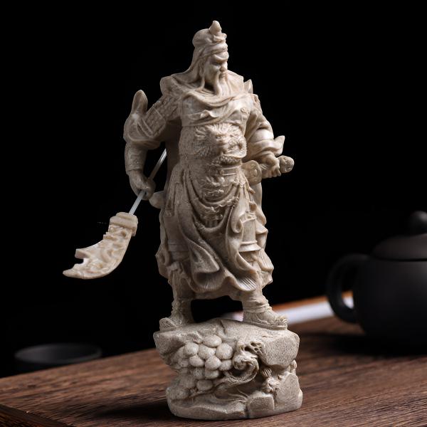 BlessingGiver Ivory Nut Guan Yu  Compassion Home Proction Decoration BlessingGiver
