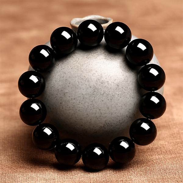 INNERVIBER Black Obsidian Pixiu Charm Healing Bracelet INNERVIBER